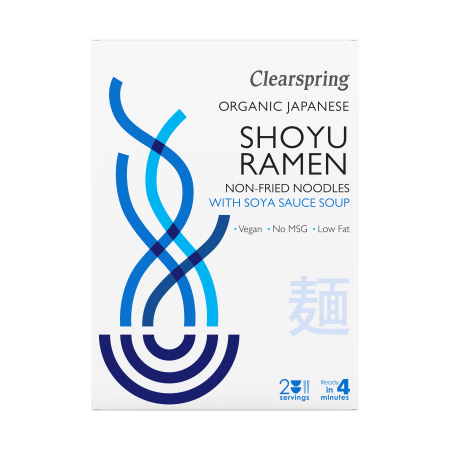 Ramen Nudeln mit Shoyu, BIO, Clearspring, 2x105g